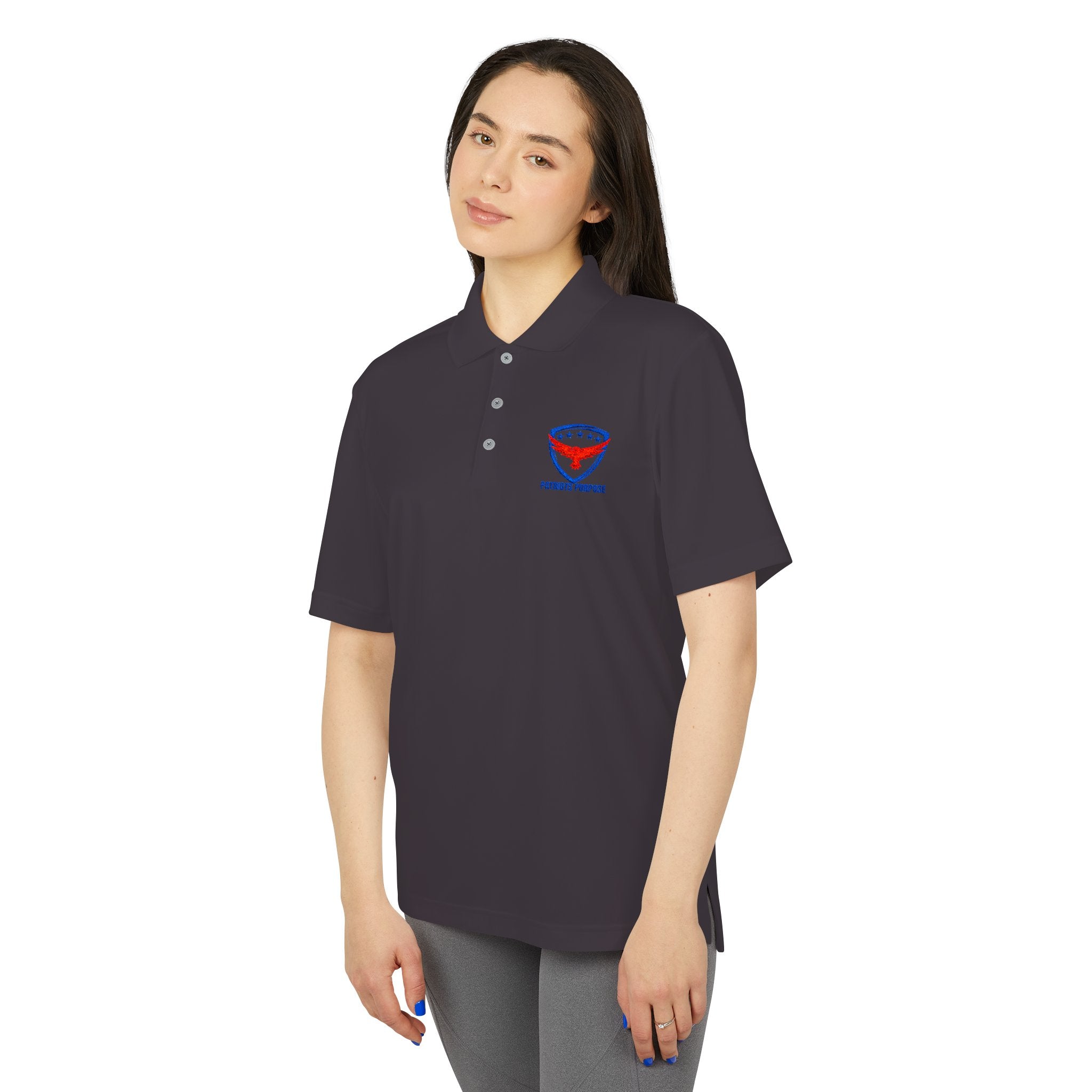 Athletic Performance Polo for Sports Enthusiasts, Fitness Shirt, Casual Wear, Gift for Active Men and Women, Summer Apparel
