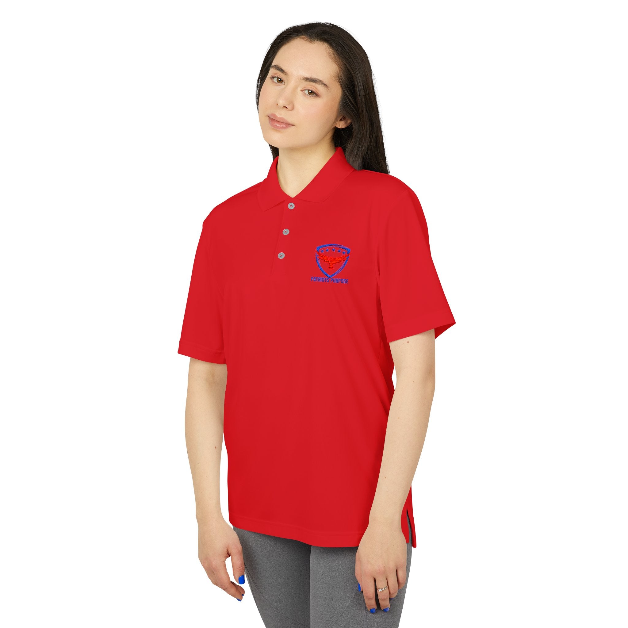 Athletic Performance Polo for Sports Enthusiasts, Fitness Shirt, Casual Wear, Gift for Active Men and Women, Summer Apparel