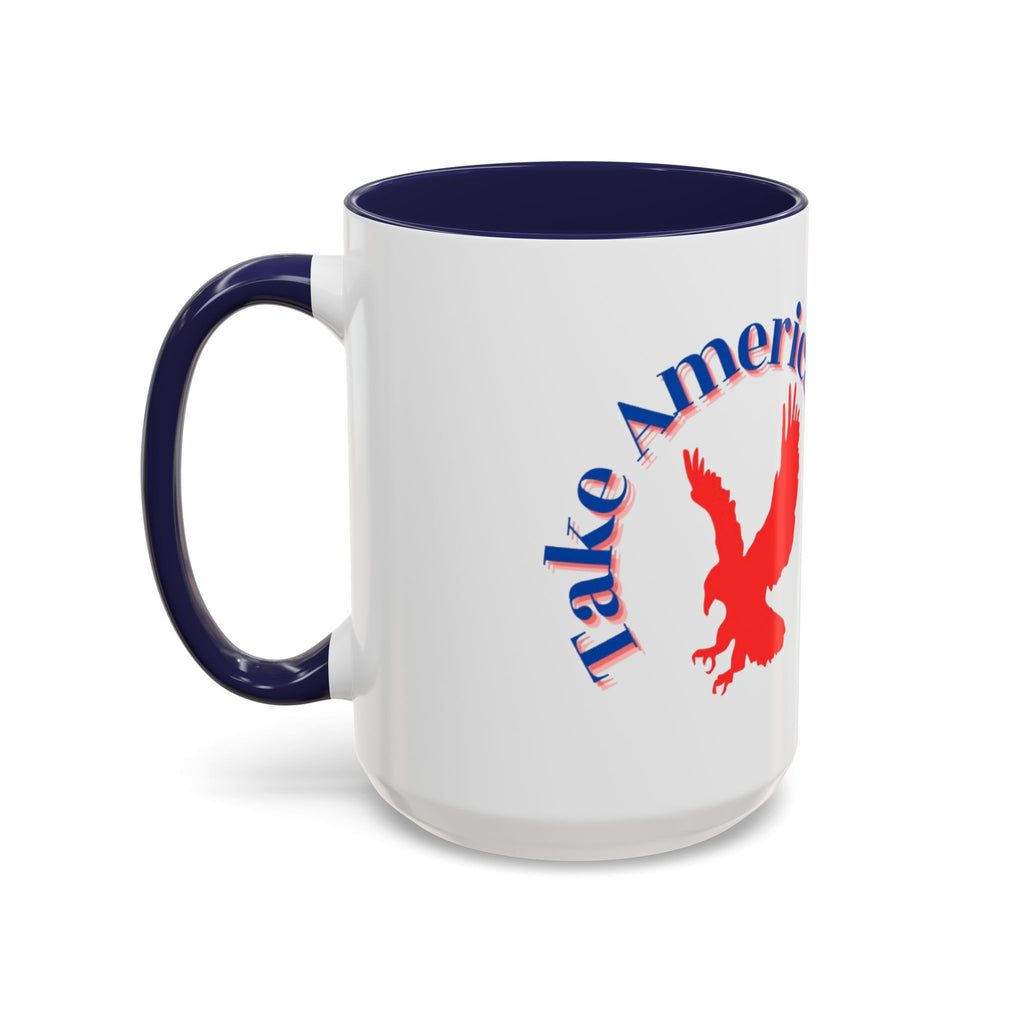Patriotic Accent Coffee Mug