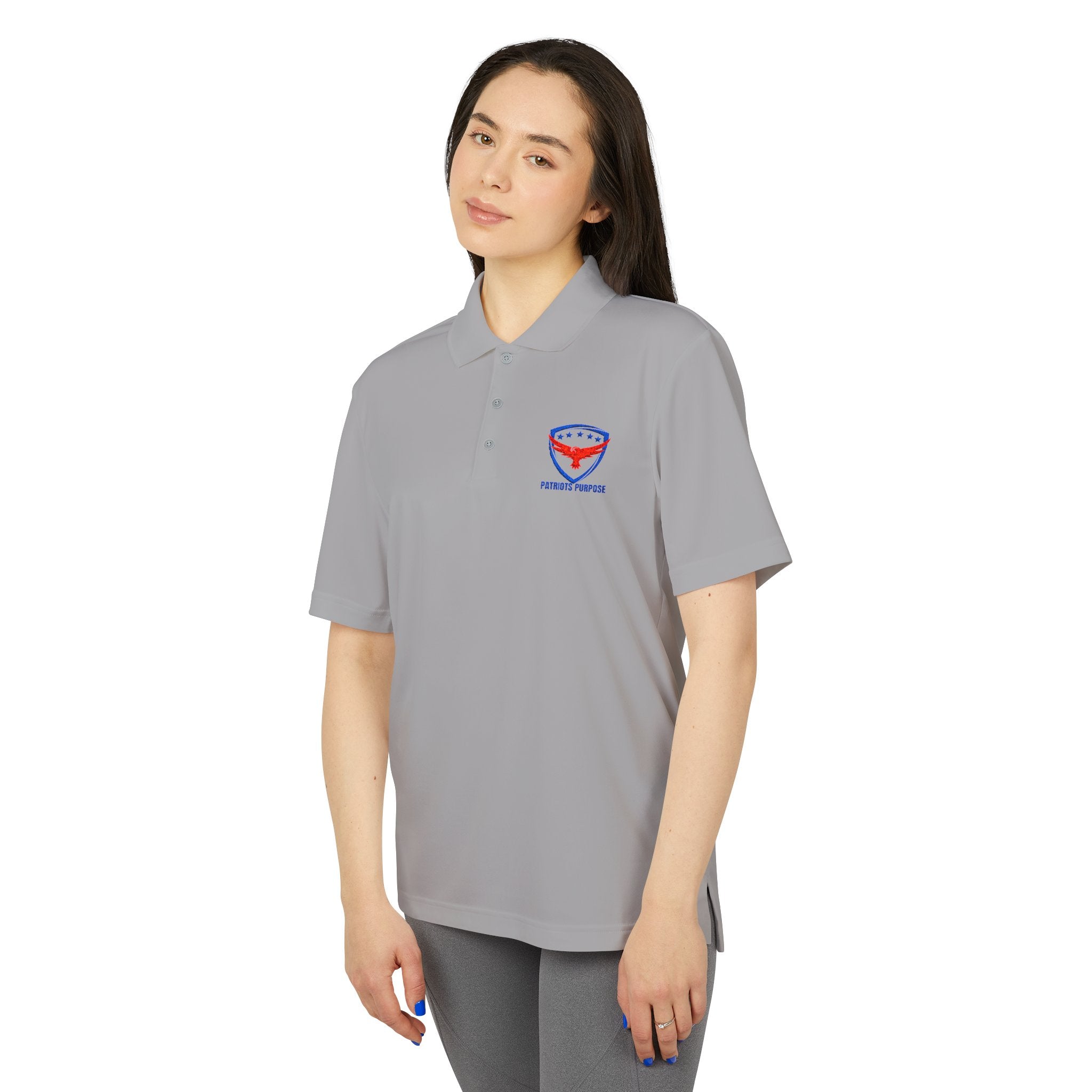 Athletic Performance Polo for Sports Enthusiasts, Fitness Shirt, Casual Wear, Gift for Active Men and Women, Summer Apparel