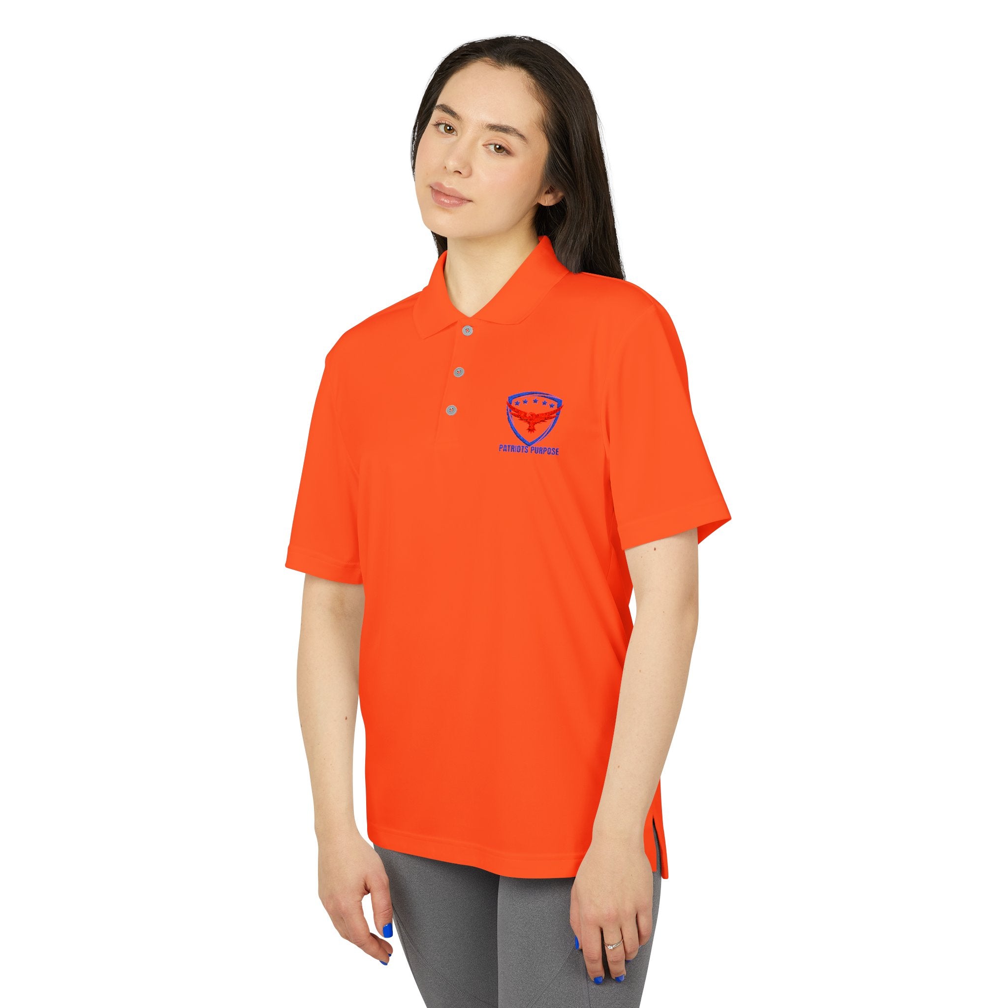 Athletic Performance Polo for Sports Enthusiasts, Fitness Shirt, Casual Wear, Gift for Active Men and Women, Summer Apparel