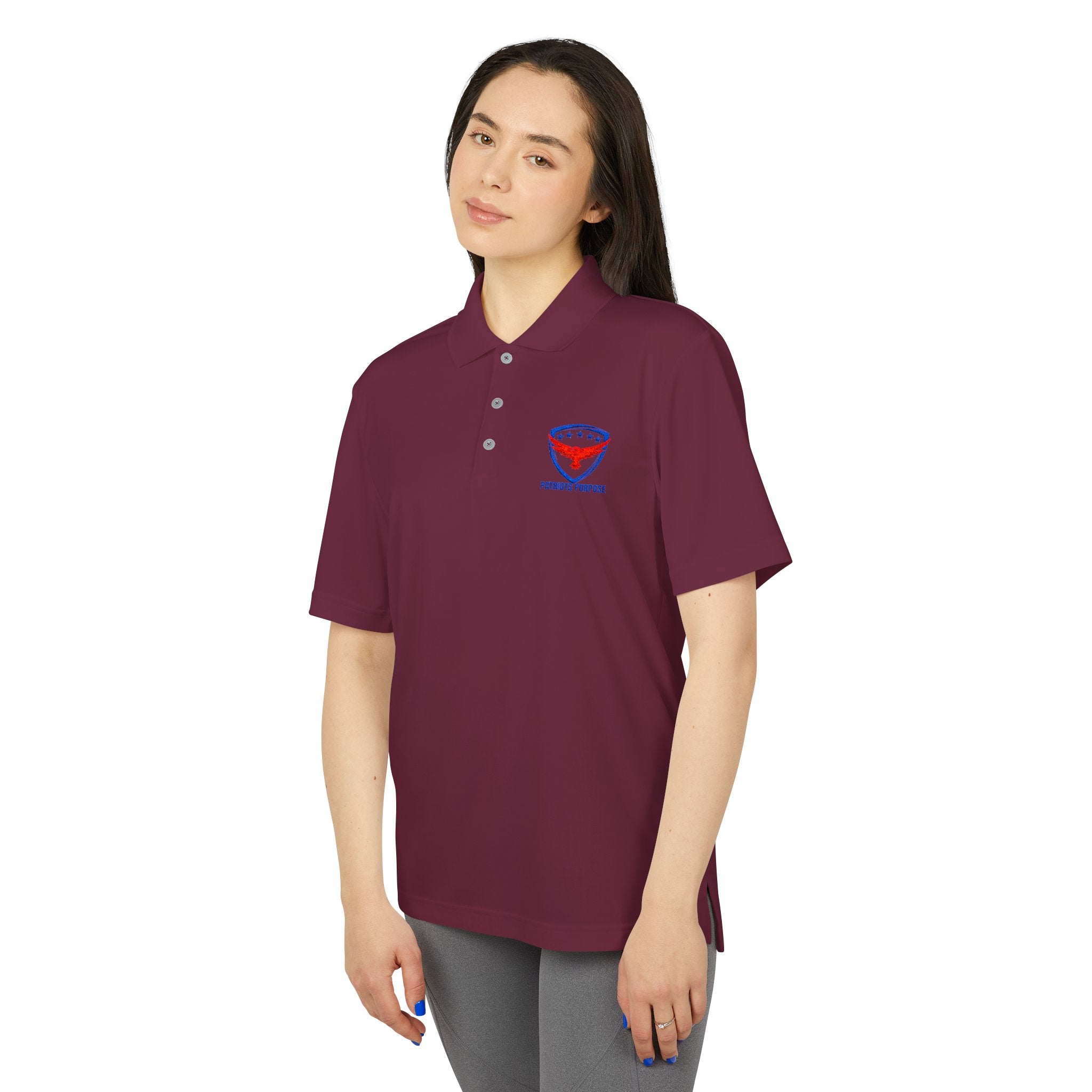 Athletic Performance Polo for Sports Enthusiasts, Fitness Shirt, Casual Wear, Gift for Active Men and Women, Summer Apparel